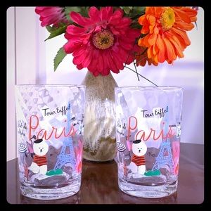 Anthropologie Handmade Paris Dog Lover Glass (2)